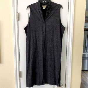 SZ. L. Coldwater Creek full length duster. EUC $89 - POCKETS. Open front.